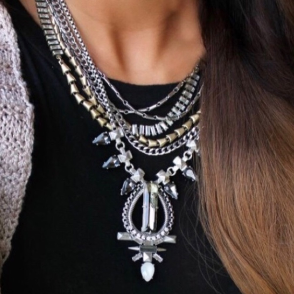 :: Stella & Dot Eclipse Statement Necklace - image 4